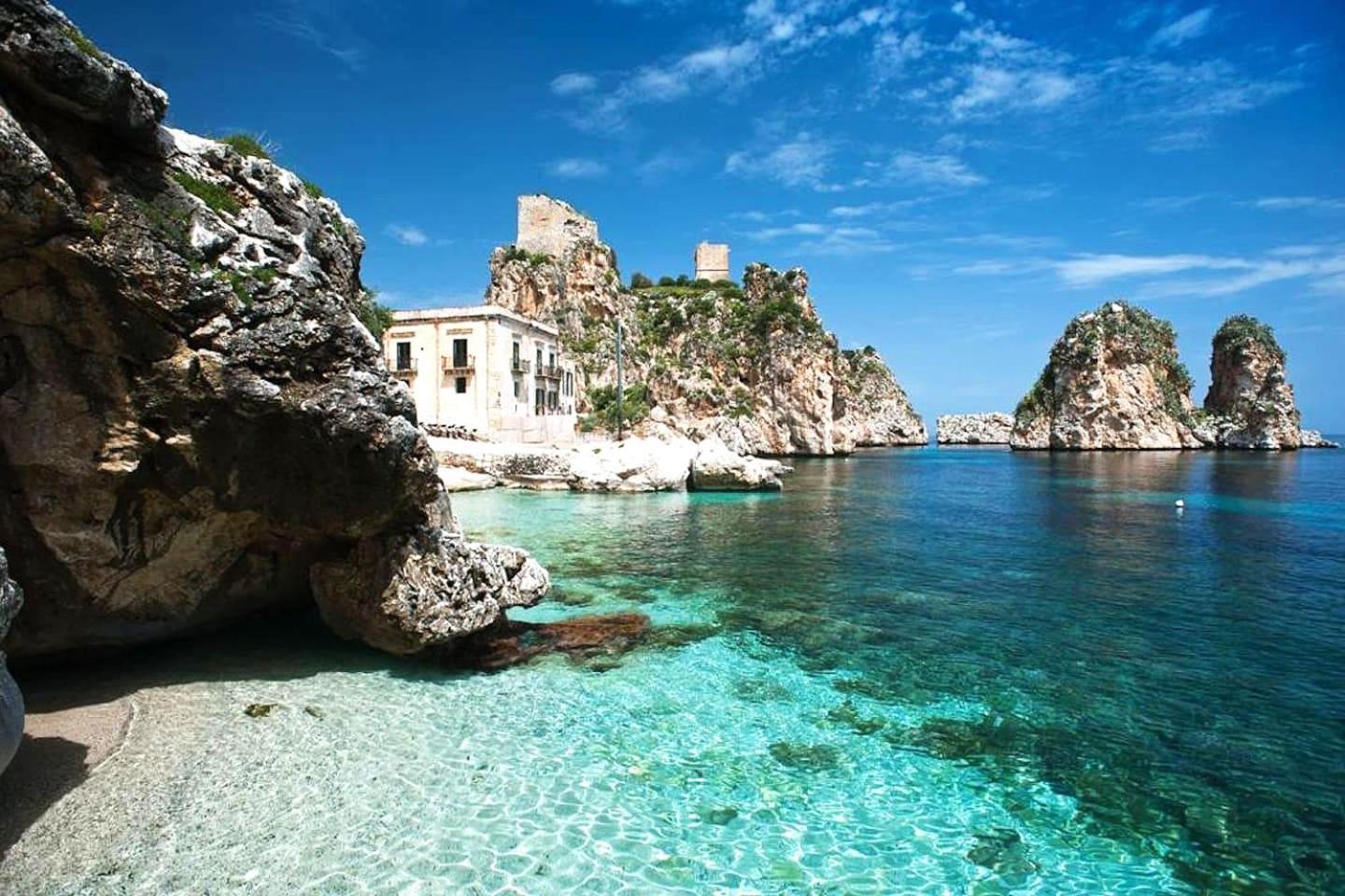 Villa Hibiscus Scopello Scopello  Exterior photo